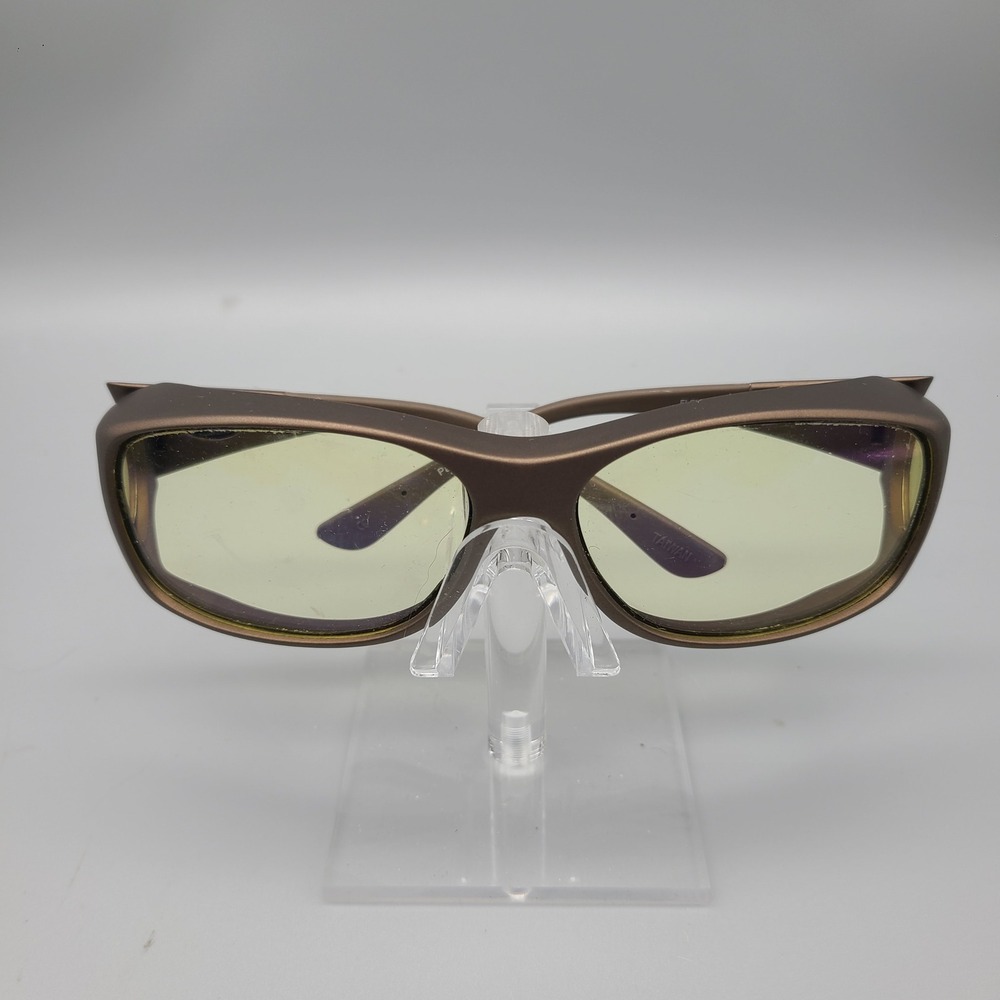 Cocoons StyleLine C705T Fit-Over Sunglasses Matte Bronze Yellow Lens Flex2Fit
